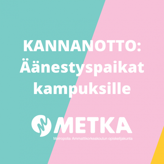 KANNANOTTO: Äänestyspaikat kampuksille